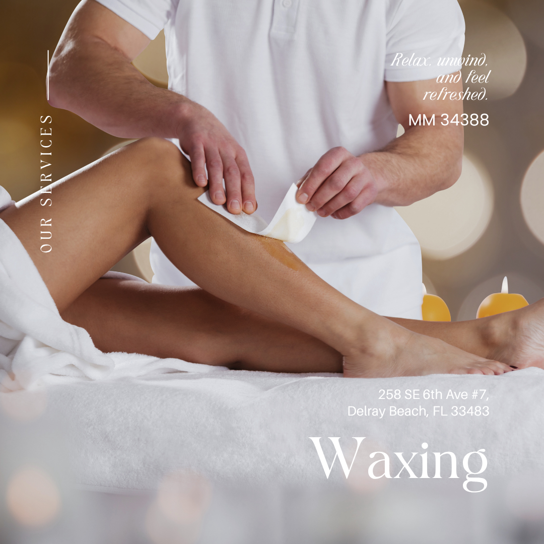 Asian Spa Massage - Waxing service poster