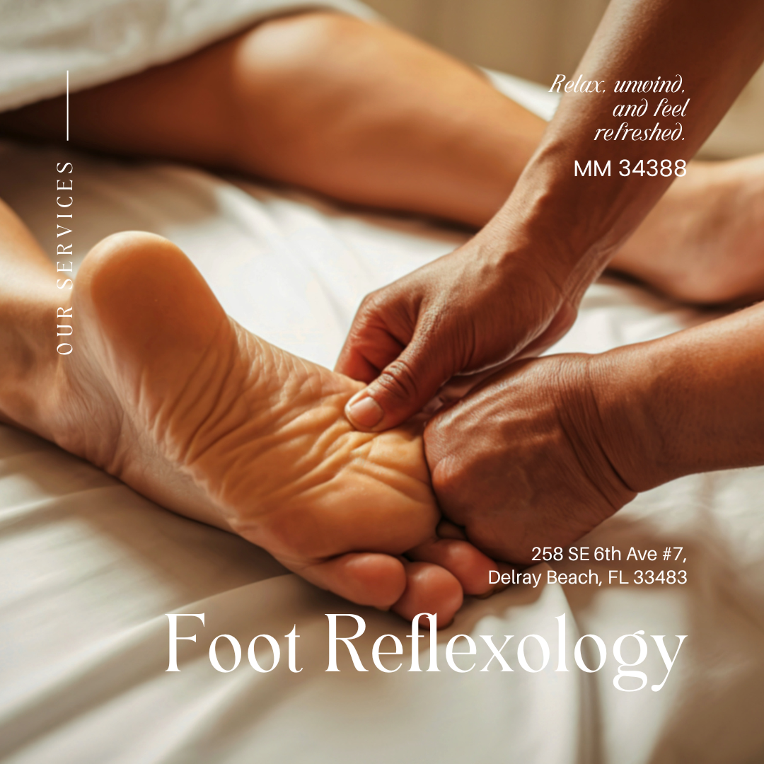 Asian Spa Massage - Foot Reflexology service poster